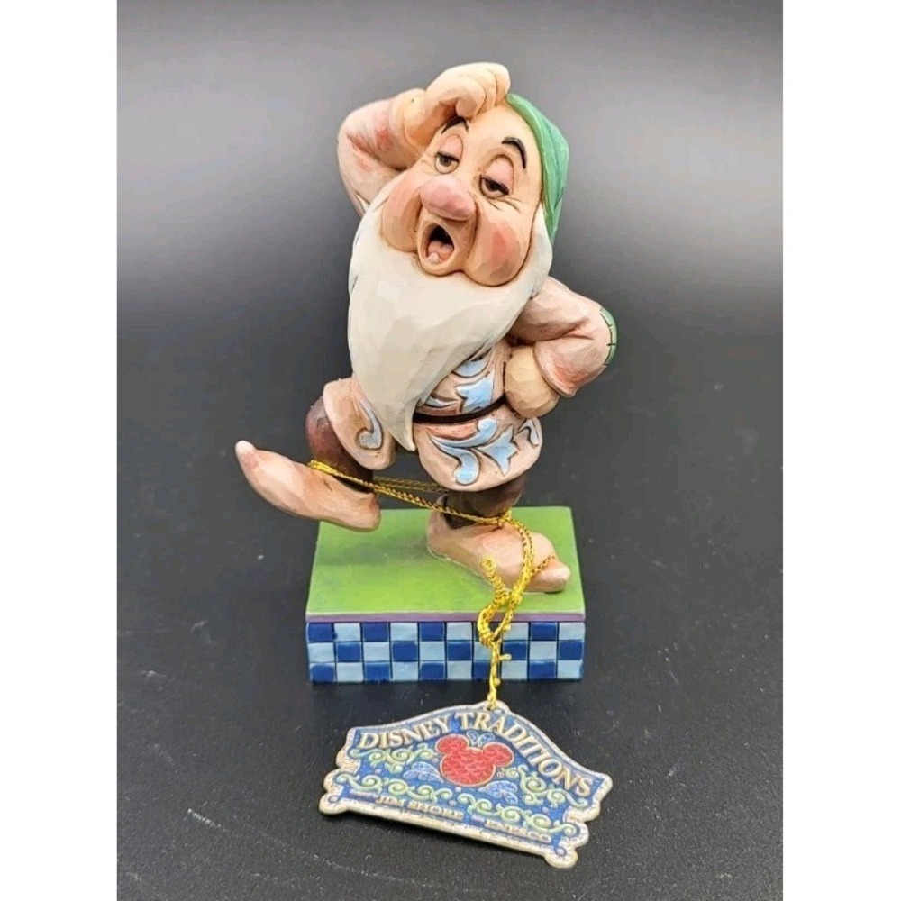 Jim Shore Disney Traditions Sleepy Slide 4049629 Snow White 7 Dwarves